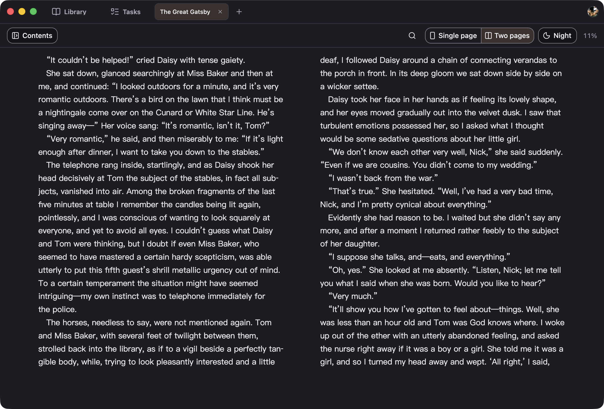 EPUB reading in the PDF Craft desktop app