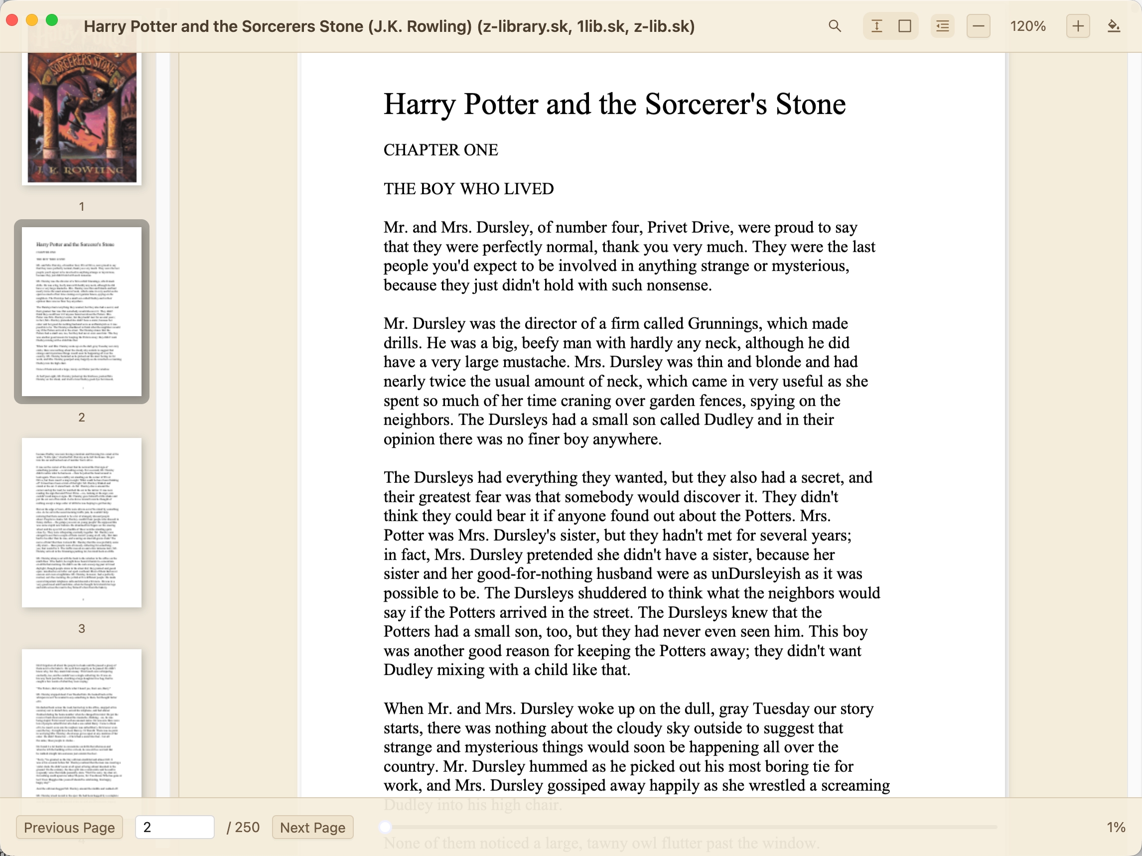 Vista lettore PDF Inkora Desktop